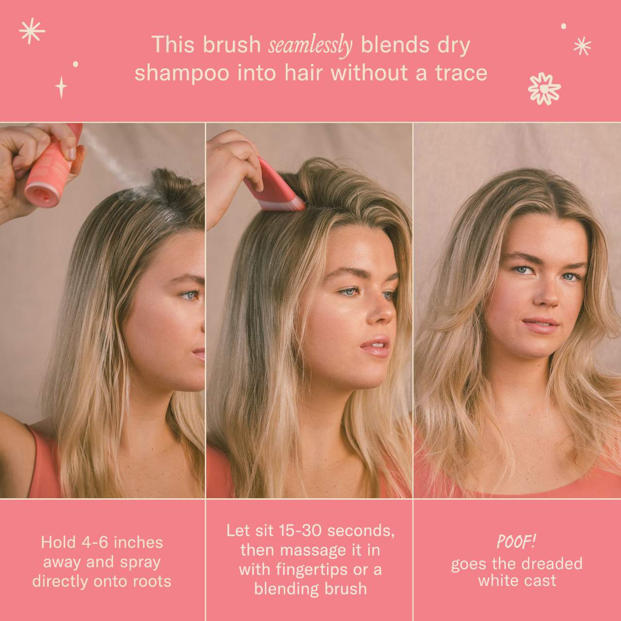 Fairy Duster Dry Shampoo Blending Brush | PREVENTA