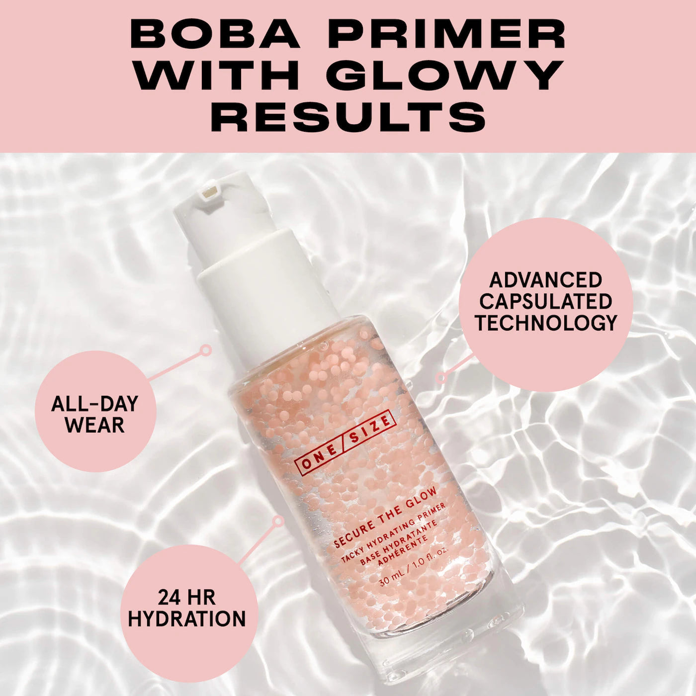 Secure The Glow Tacky Hydrating Primer With BOBA Complex | PREVENTA