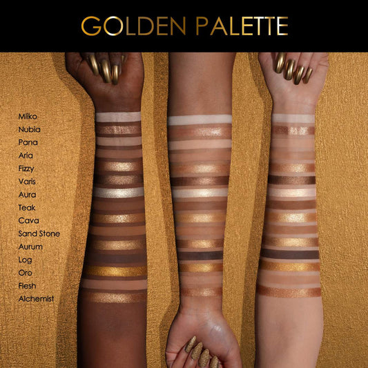 Golden Eyeshadow Palette | PREVENTA