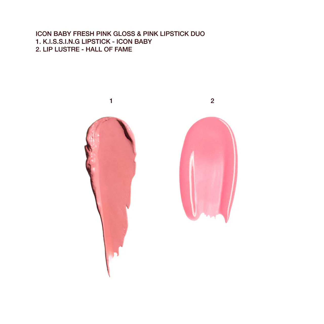 K.I.S.S.I.N.G Lipstick & Lip Gloss Duos - Icon Baby | PREVENTA