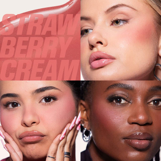 Mini Baby Blush Duo Set - Strawberry Cream & Black Cherry