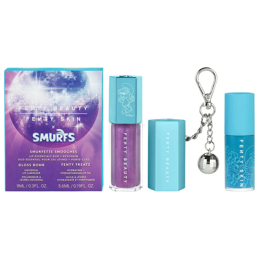 Smurfette Smooches Lip Essentials Duo + Keychain | PREVENTA