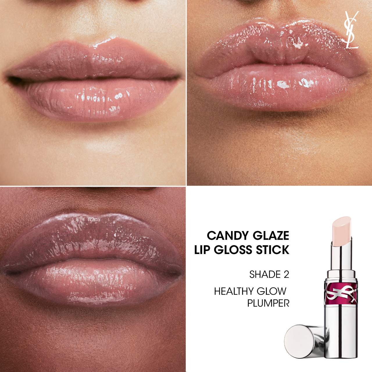 YSL Lip Gloss Stick & Tinted Lip Balm Gift Set | PREVENTA