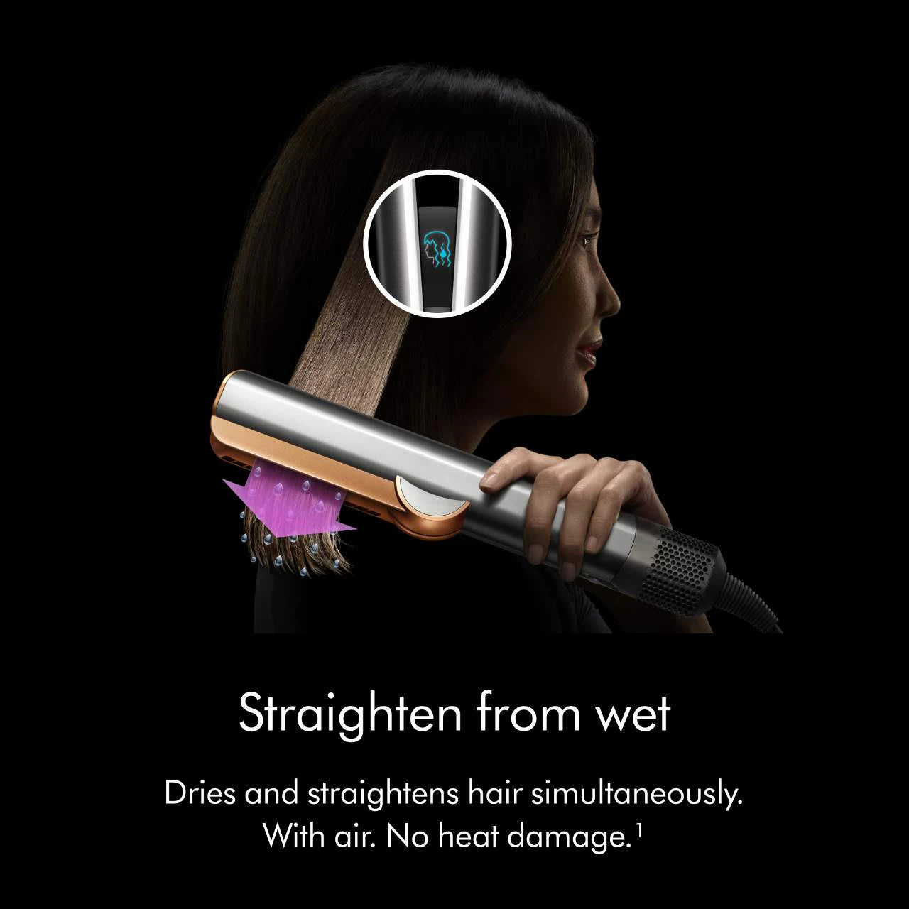 Limited Edition Airstrait™ Wet-to-Dry Straightener - Jasper Plum | PREVENTA