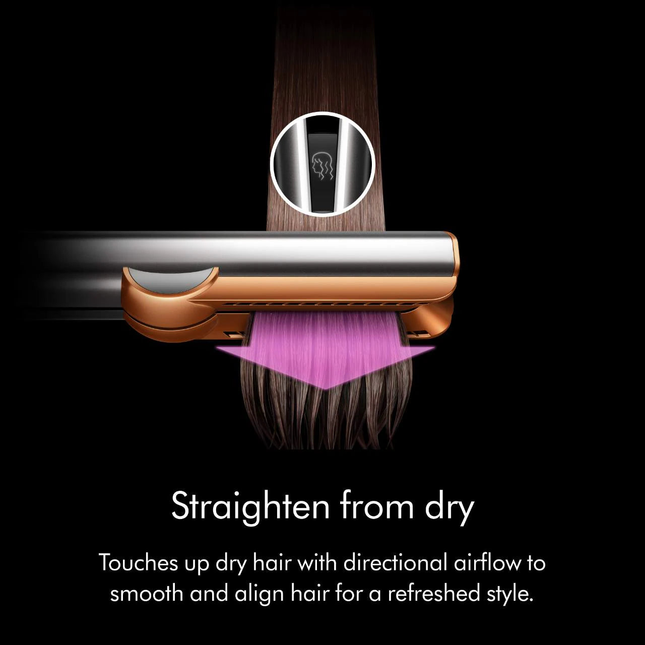 Limited Edition Airstrait™ Wet-to-Dry Straightener - Jasper Plum | PREVENTA