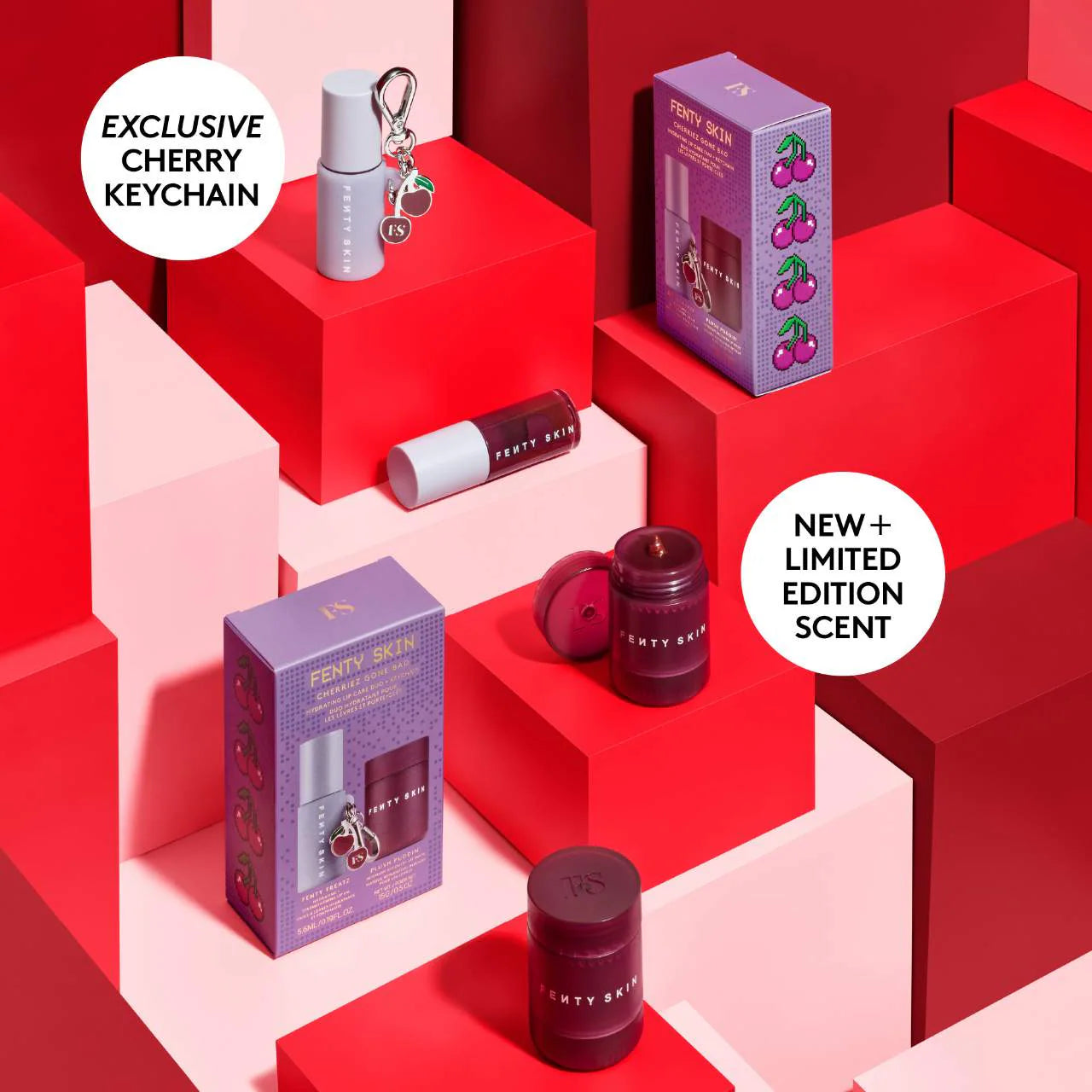 Cherriez Gone Bad Hydrating Lip Care Duo + Keychain | PREVENTA
