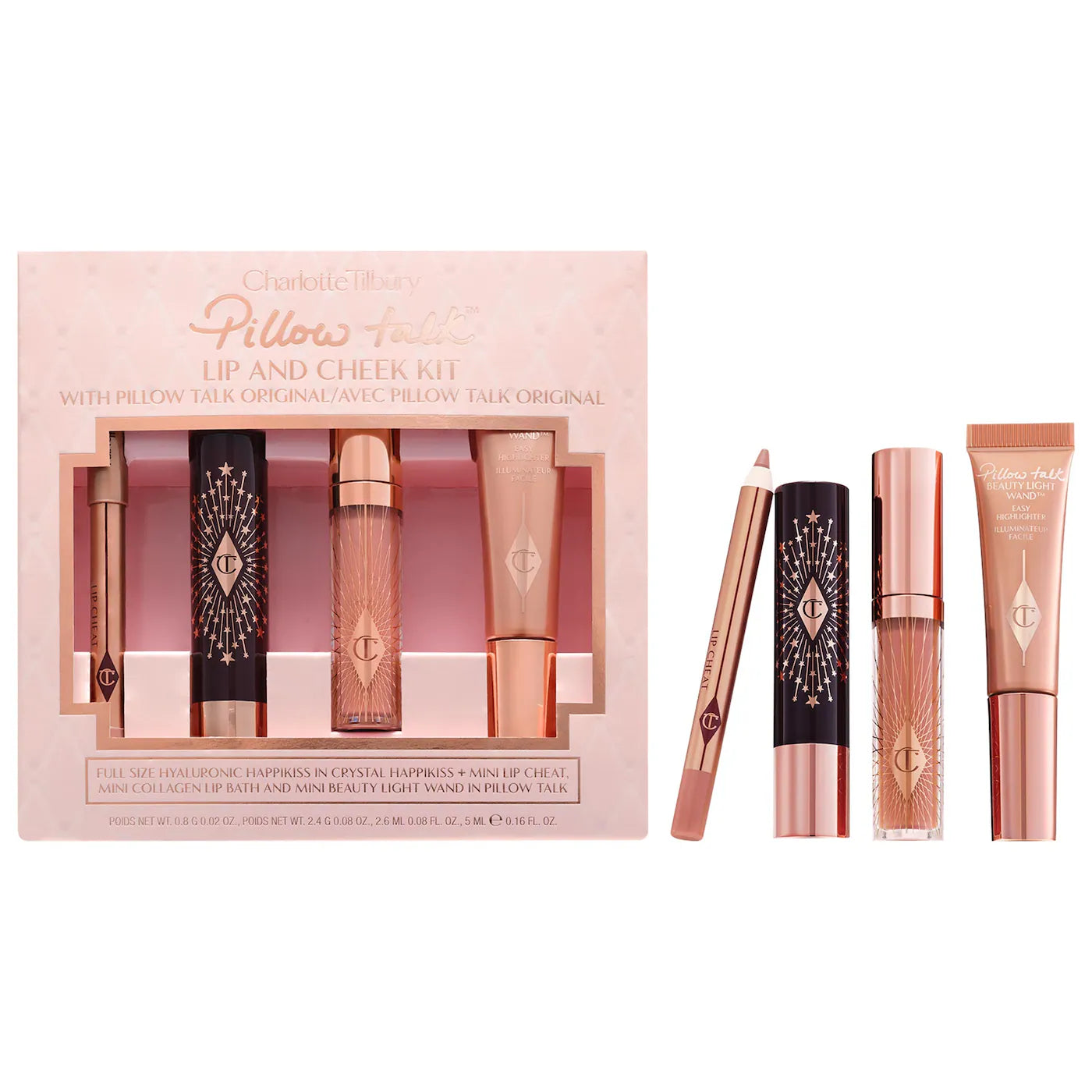 Pillow Talk Iconic Lip & Cheek Secrets Set - Original | PREVENTA