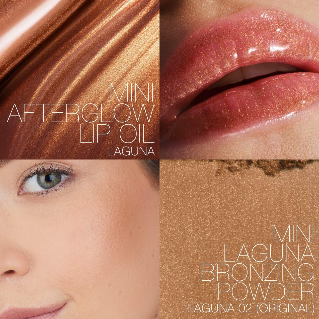 Mini Laguna Bronzer & Lip Oil Duo | PREVENTA