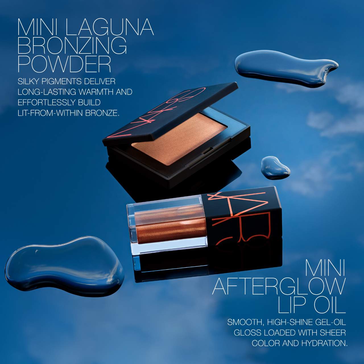 Mini Laguna Bronzer & Lip Oil Duo | PREVENTA