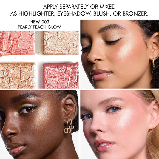 Backstage Glow Maximizer Face Palette - 003 Pearly Peach Glow | PREVENTA