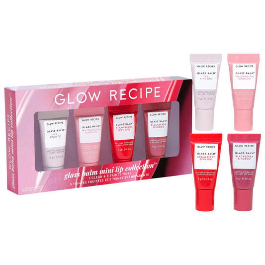 Mini Glass Balm Lip Collection Gift Set | PREVENTA