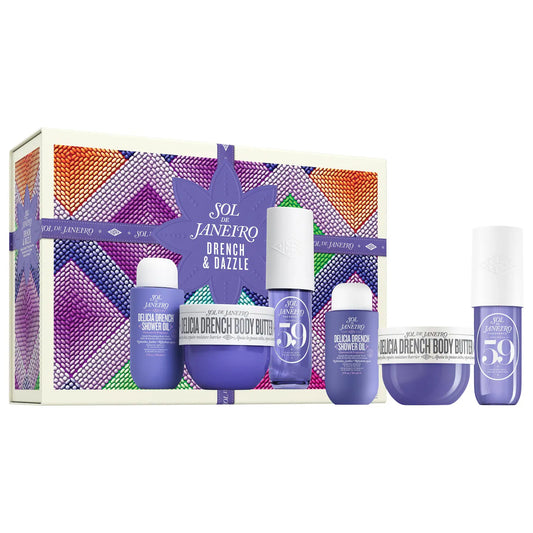 Drench & Dazzle Delícia Drench™ Body Routine Gift Set | PREVENTA