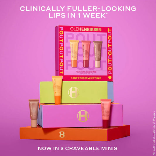 Pout Preserve Petites Mini Lip Trio with Peptides | PREVENTA