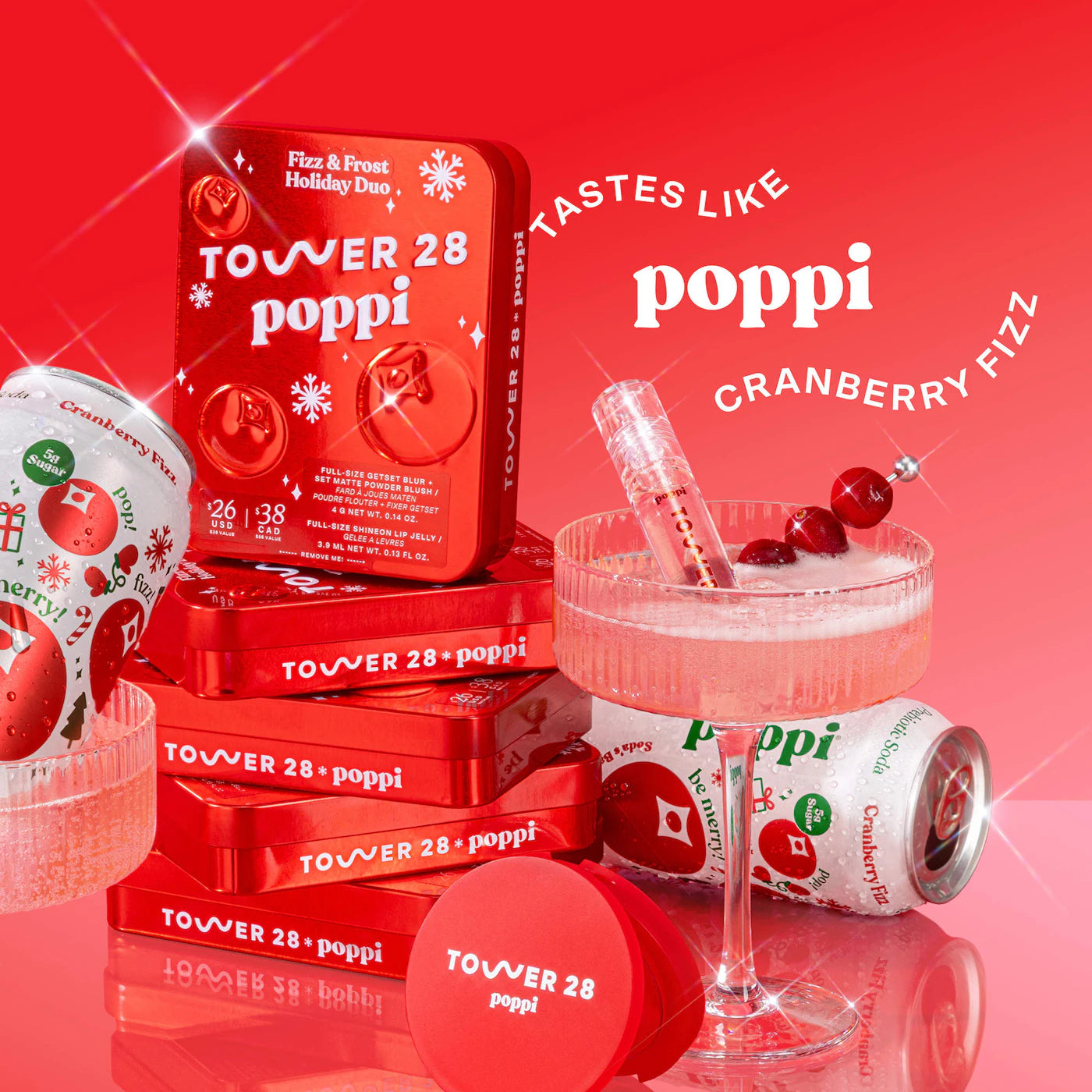 Tower 28 x poppi Fizz + Frost Holiday Duo | PREVENTA