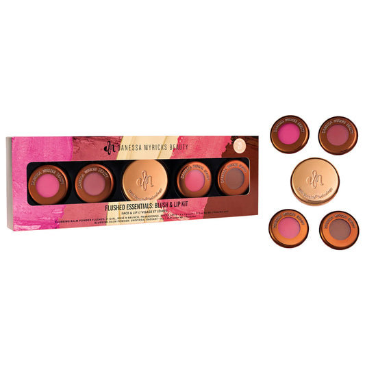Mini Yummy Skin Flushed Essentials: Face & Lip Makeup Gift Set | PREVENTA