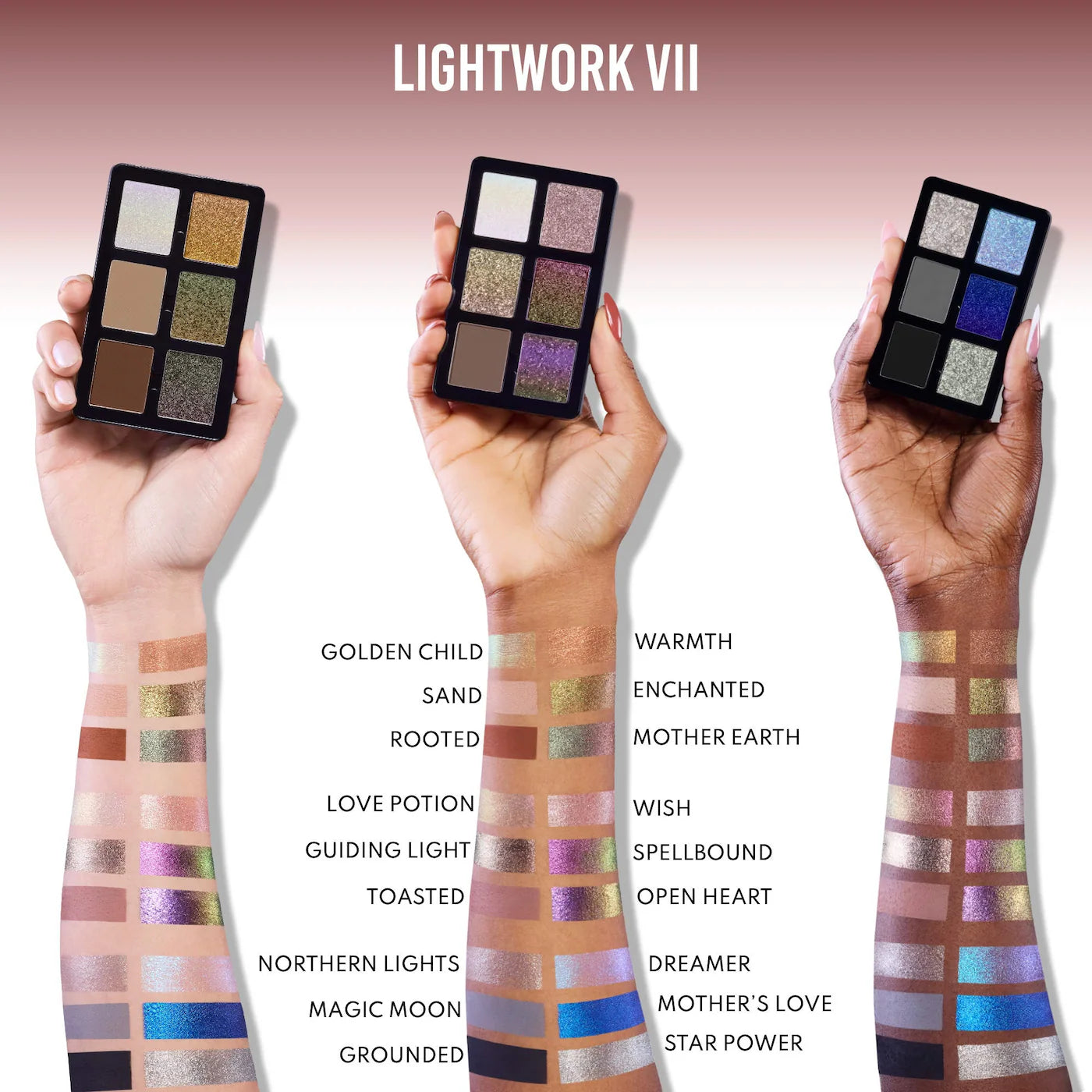 LIGHTWORK VII The Freedom Makeup Palette | PREVENTA