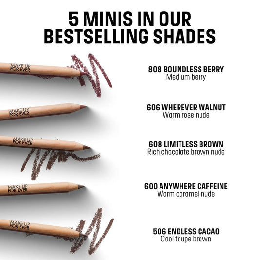 Mini Artist Color Lip Pencils Set | PREVENTA