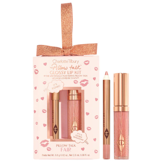 Mini Pillow Talk Glossy Lip Duo - Fair | PREVENTA