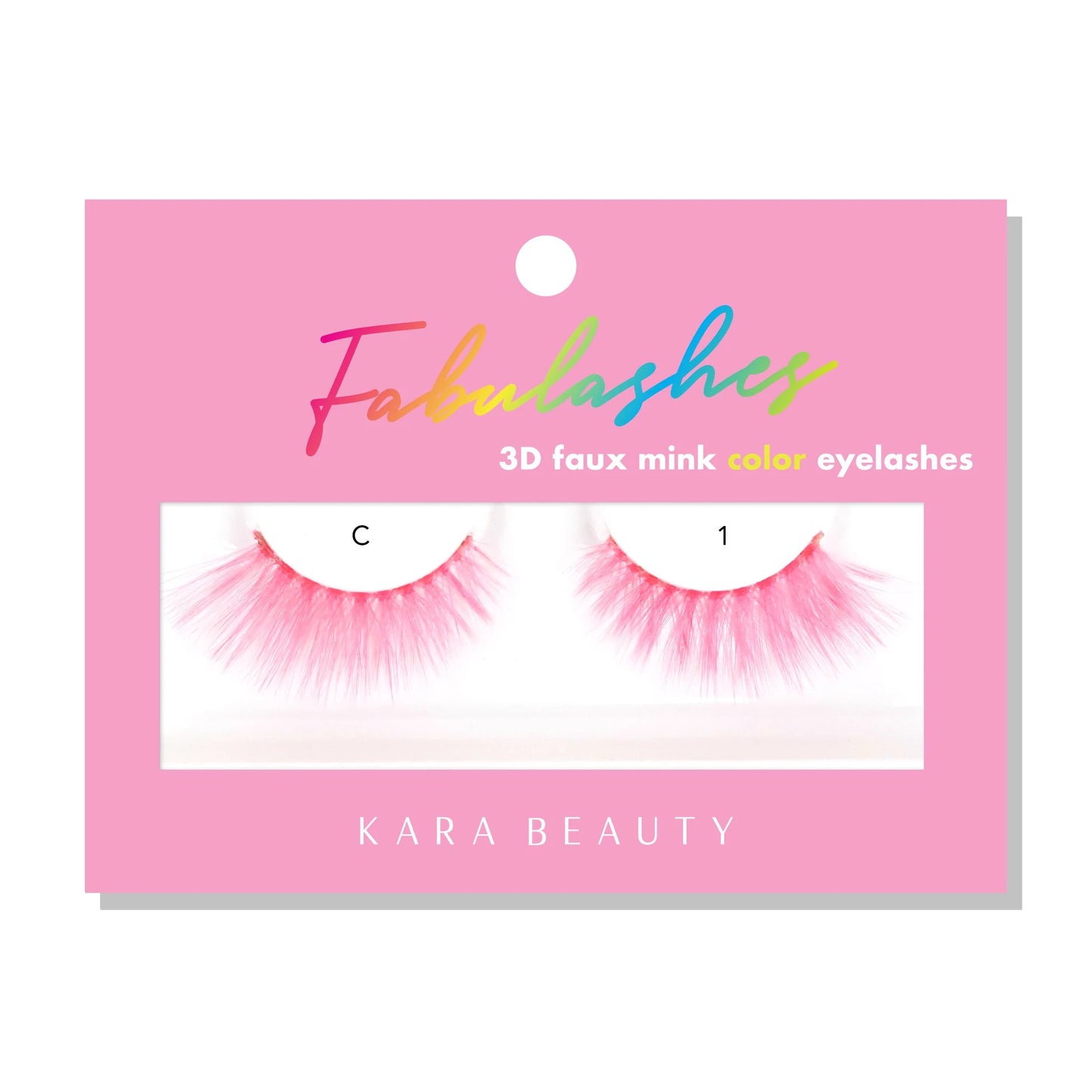 Fabulashes 3D Faux Mink Color Lashes