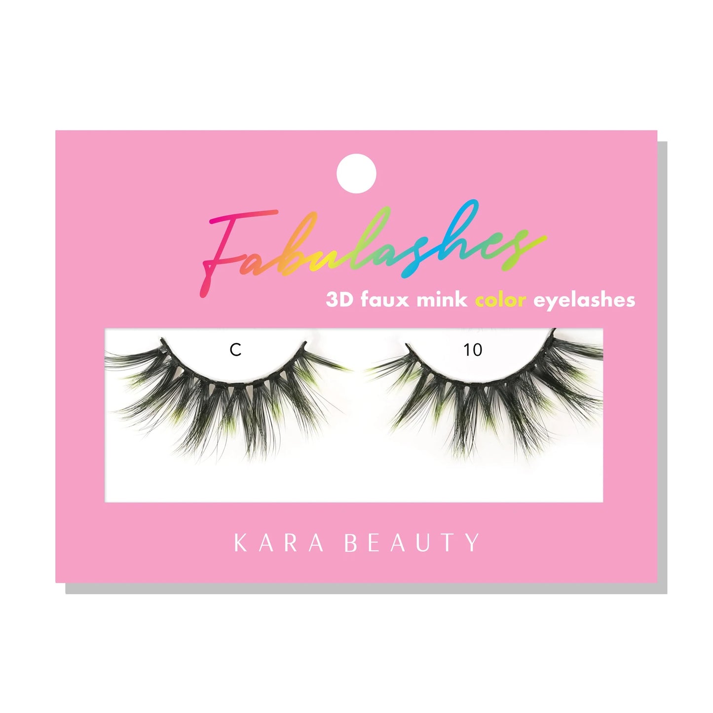 Fabulashes 3D Faux Mink Color Lashes
