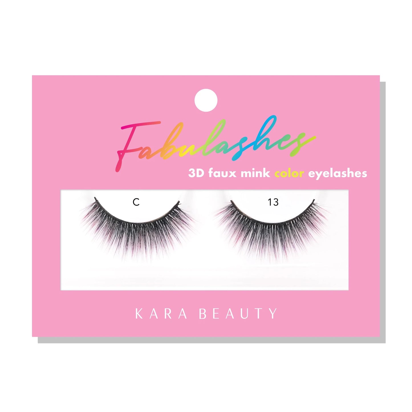 Fabulashes 3D Faux Mink Color Lashes