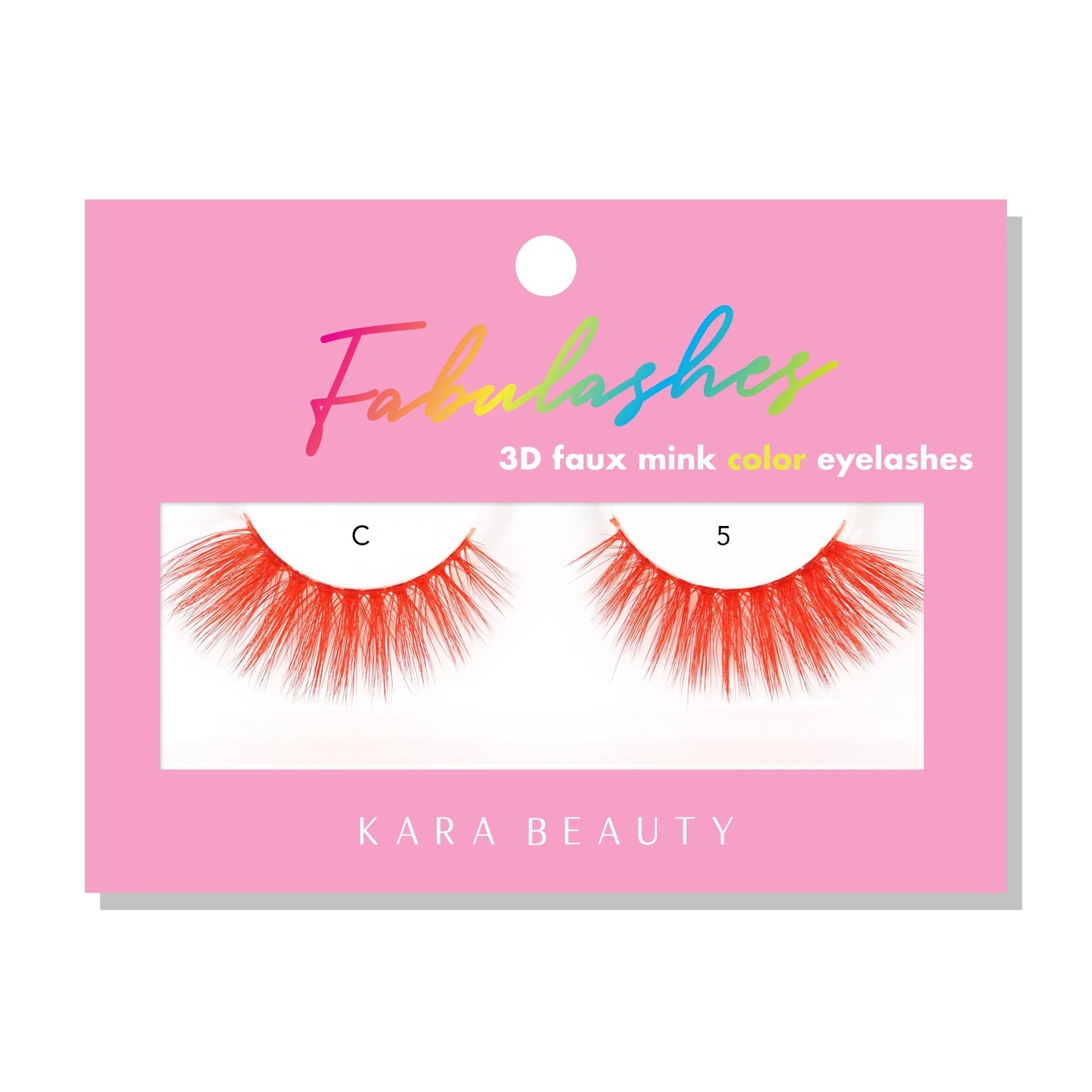 Fabulashes 3D Faux Mink Color Lashes
