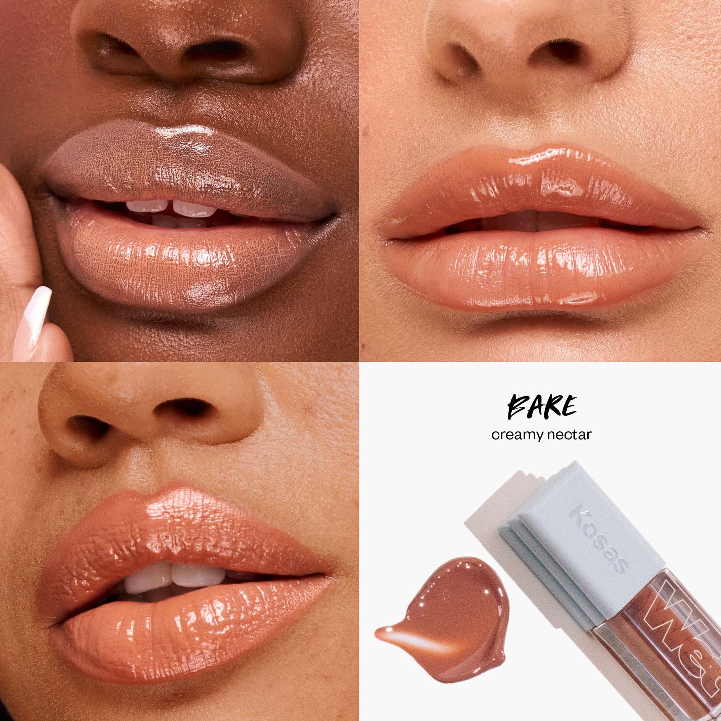 Wet Lip Oil Plumping Peptide Treatment Gloss | PREVENTA
