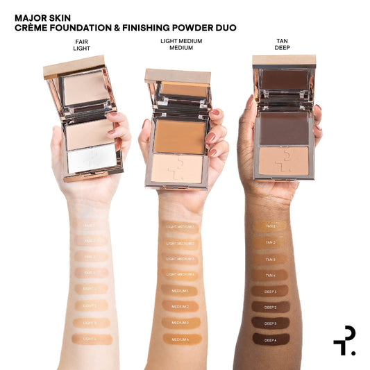 Major Skin Crème Foundation & Finishing Powder Duo | PREVENTA