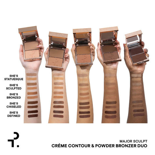 Major Sculpt Creme Contour & Powder Bronzer Duo | PREVENTA