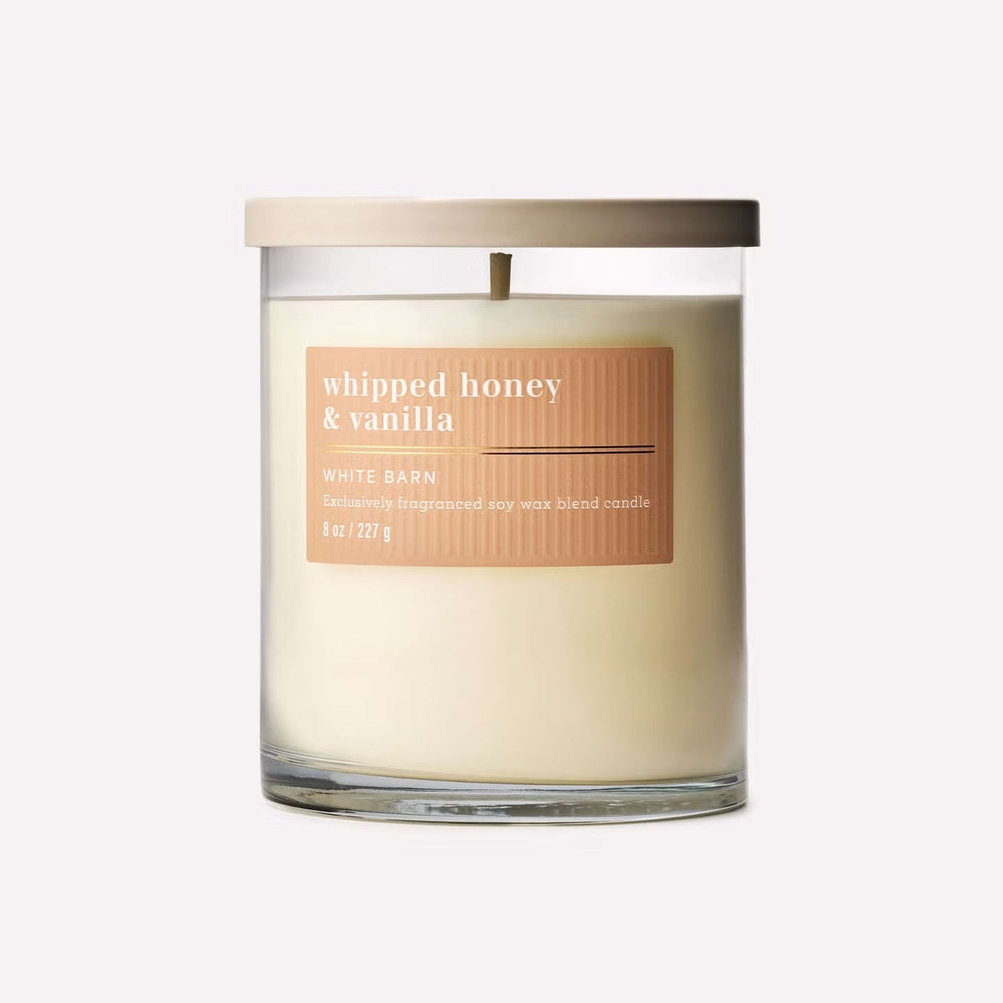 Whipped Honey & Vanilla Single Wick Candle