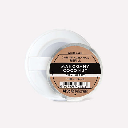 Mahogany Coconut Car Fragrance Refill