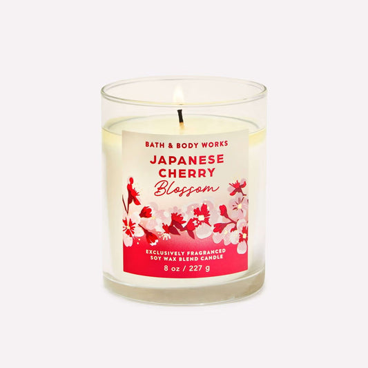 Japanese Cherry Blossom Single Wick Candle