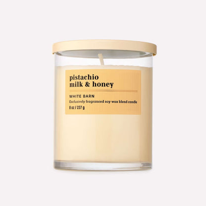 Pistachio, Milk & Honey Single Wick Candle