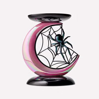 Spider & Moon Pedestal 3-Wick Candle Holder | PREVENTA