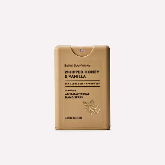 PocketSpray Hand Sanitizer - Whipped Honey & Vanilla