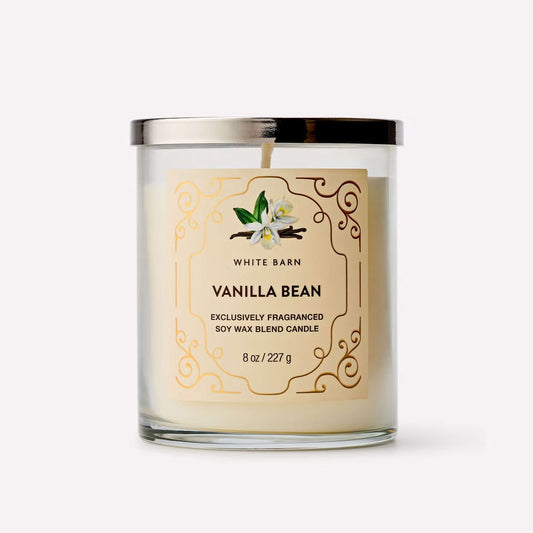 Vanilla Bean Single Wick Candle