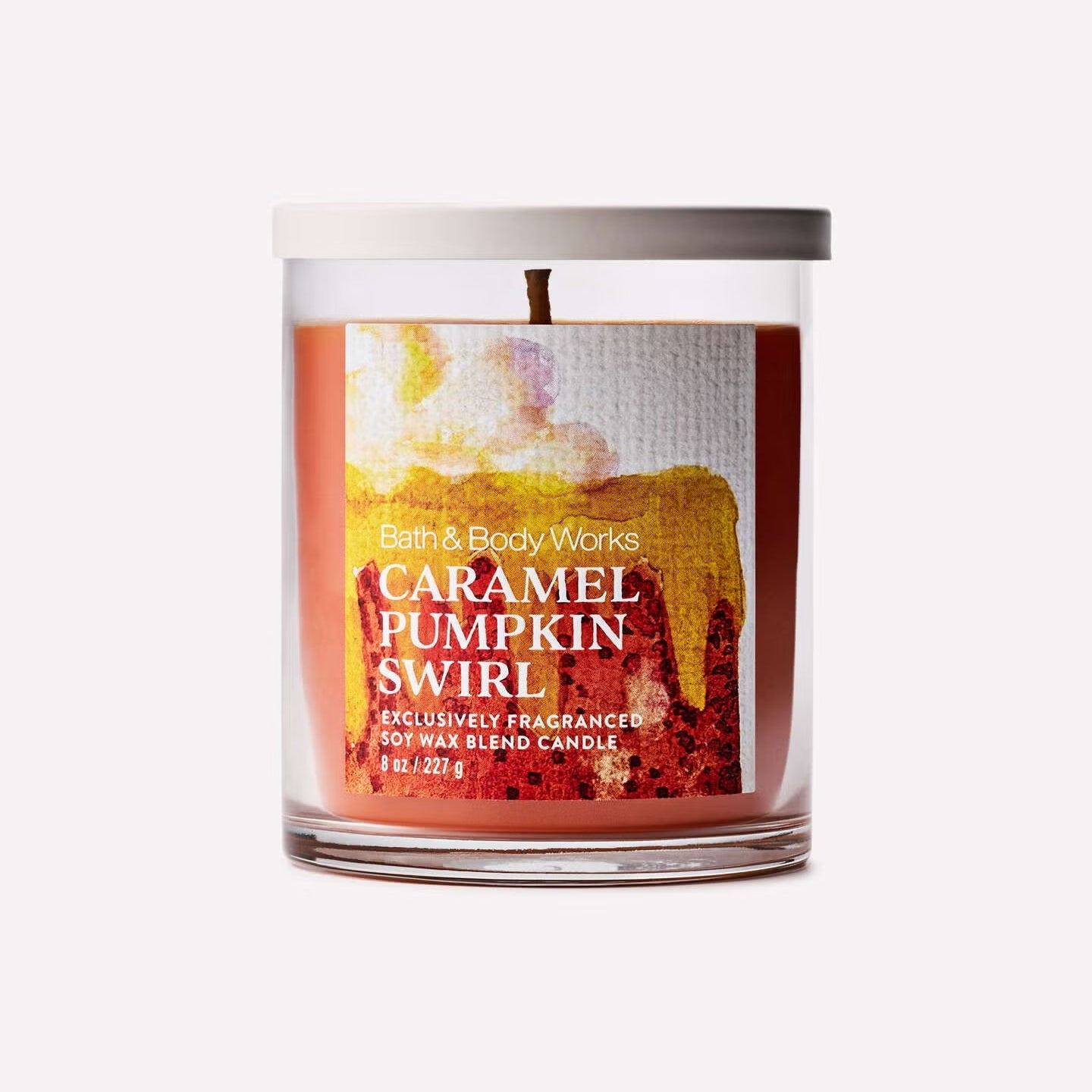 Caramel Pumpkin Swirl Single Wick Candle