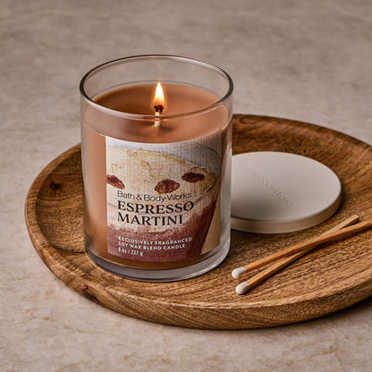 Espresso Martini Single Wick Candle