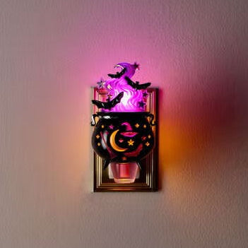 Encrusted Cauldron Nightlight Wallflowers Fragrance Plug | PREVENTA