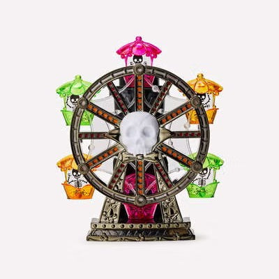 Neon Spooky Ferris Wheel Color-Changing Nightlight Wallflowers Fragrance Plug | PREVENTA