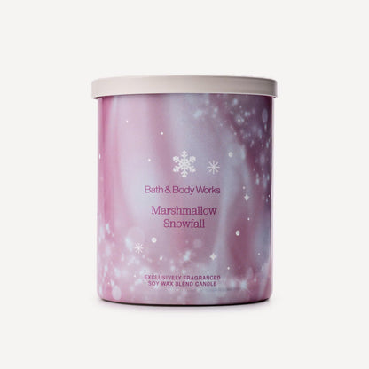 Marshmallow Snowfall Single Wick Candle