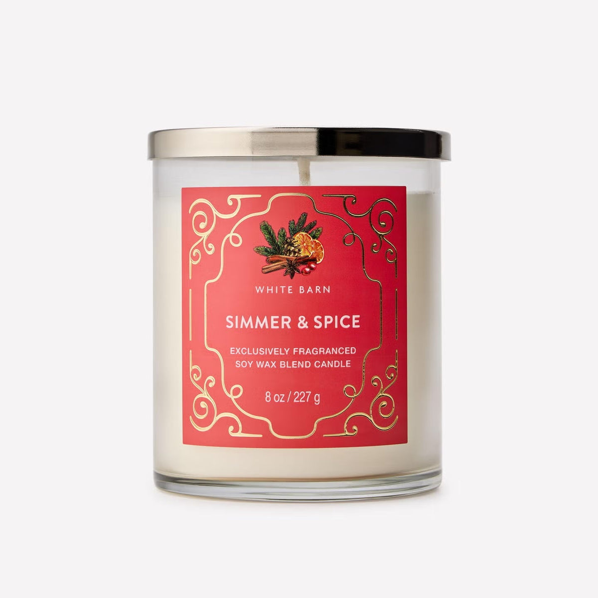 Simmer & Spice Single Wick Candle