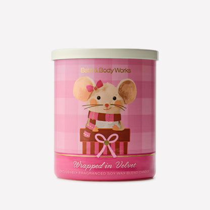 Wrapped In Velvet Single Wick Candle