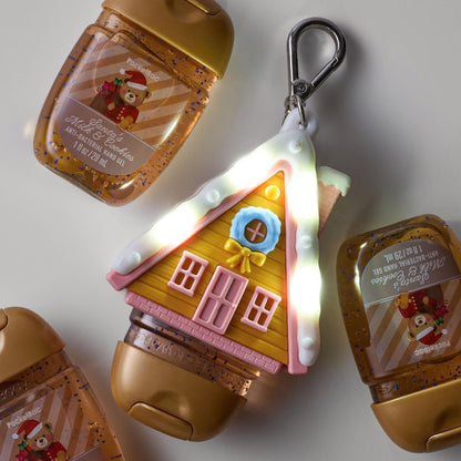 PocketBac Holder - Light-Up Winter Cabin