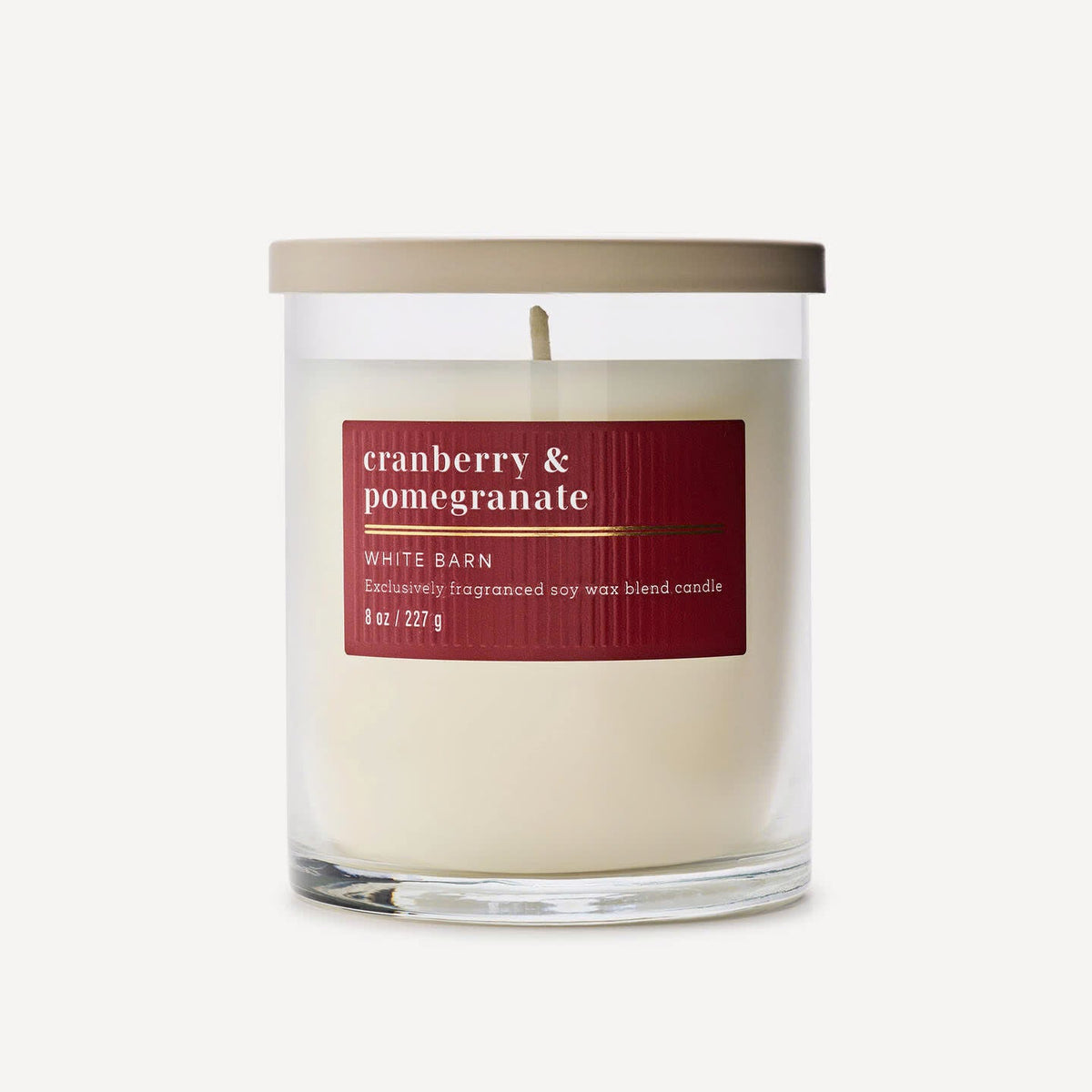 Cranberry & Pomegranate Single Wick Candle