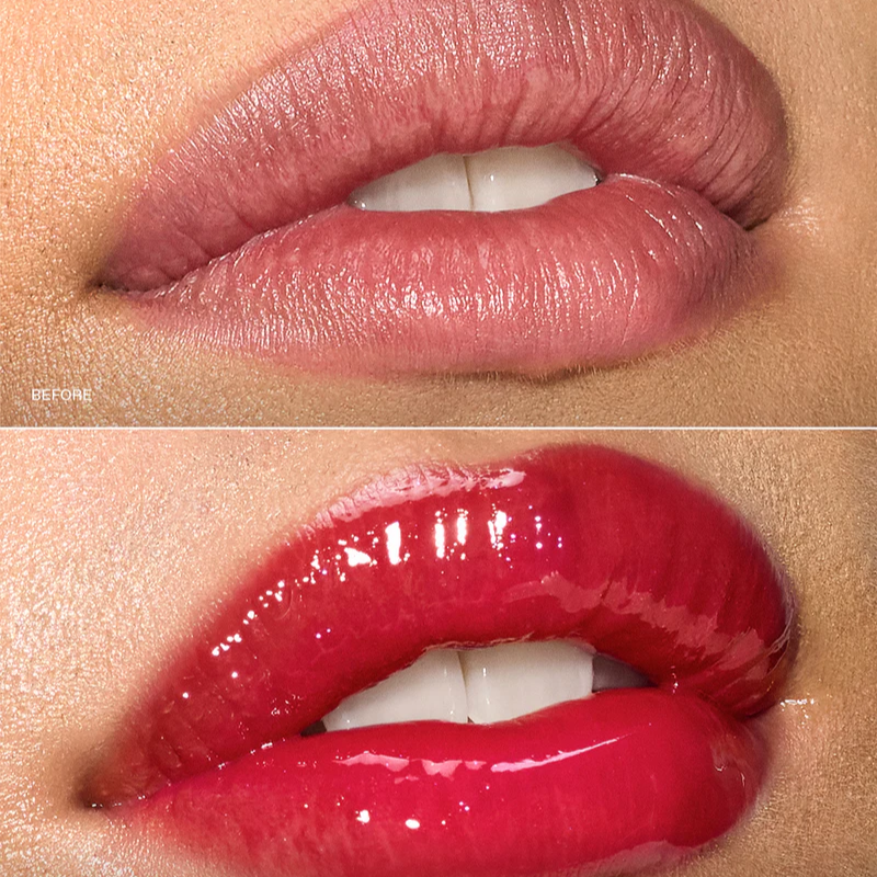 r.e.m. beauty x Wicked: For Good Poppy Plumping Lip Gloss - Poppy Punch | PREVENTA