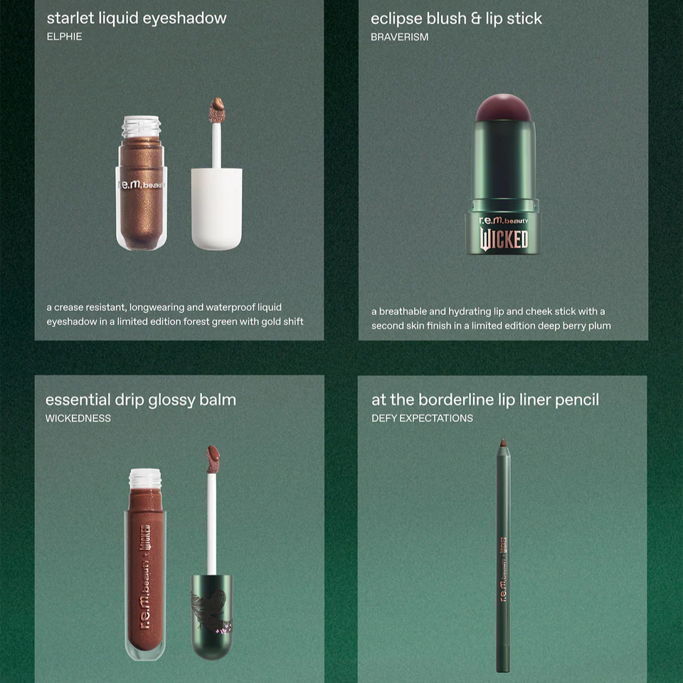 r.e.m. beauty x Wicked: For Good Elphaba Makeup Set | PREVENTA