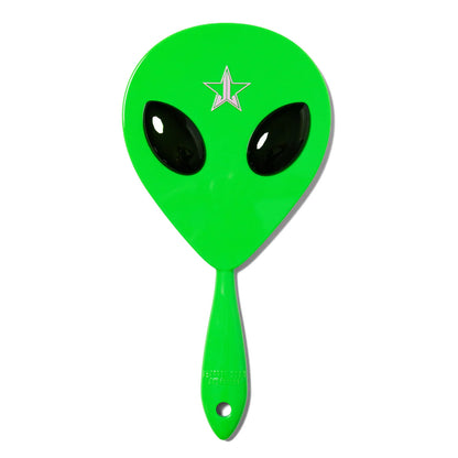 Slime Green Abduction Handheld Mirror
