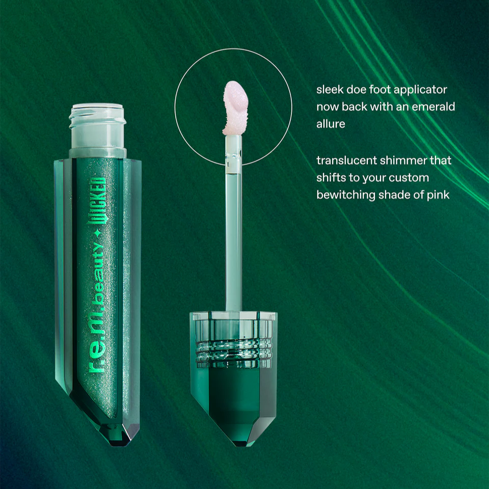 r.e.m. beauty x Wicked: For Good So Popular pH Adaptive Lip Oil | PREVENTA