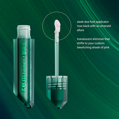 r.e.m. beauty x Wicked: For Good So Popular pH Adaptive Lip Oil | PREVENTA